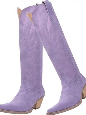 NWT Dingo Thunder Road Periwinkle boots NWT